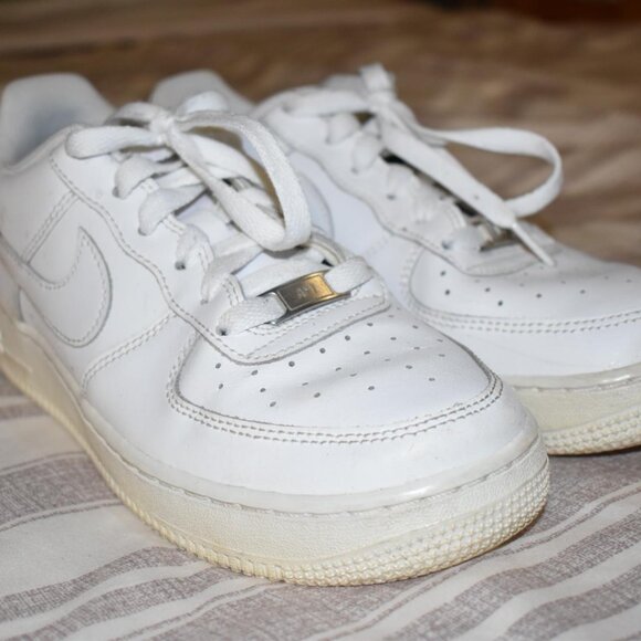 Nike Air Force 1 GS Whitw - Picture 6 of 6